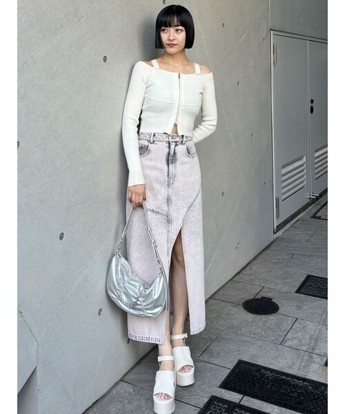 MURUA ムルーア　プラットフォームカットワークサンダル　厚底 セール】プラットフォームカットワークサンダル（サンダル