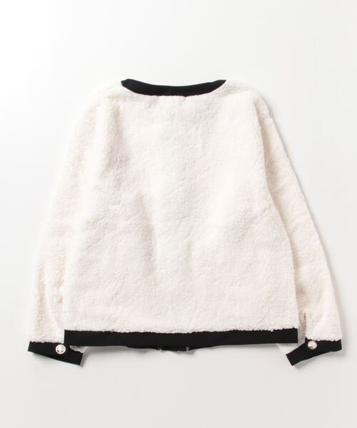 「Dream garden」 ノーカラーコート M オフホワイト レディース_画像2