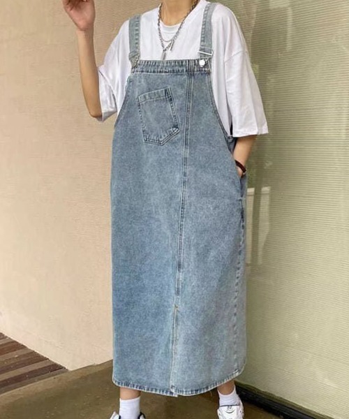 Sally Lunn サロペット オーバーオール 「S〜XLサイズ展開♪大人ゆる