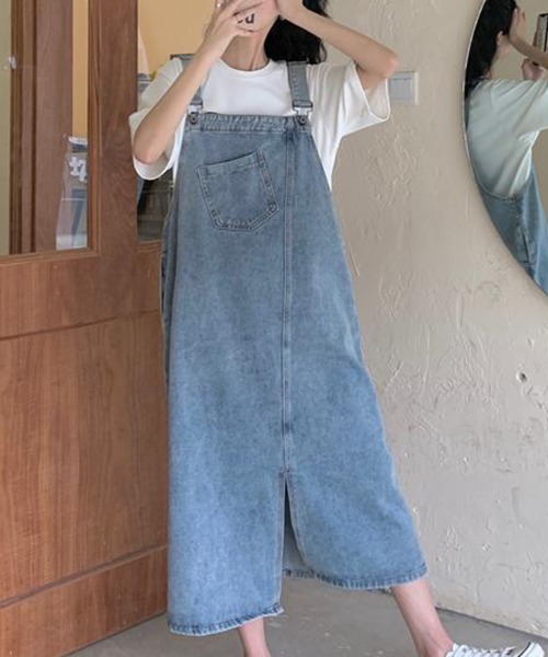 Sally Lunn サロペット オーバーオール 「S〜XLサイズ展開♪大人ゆる