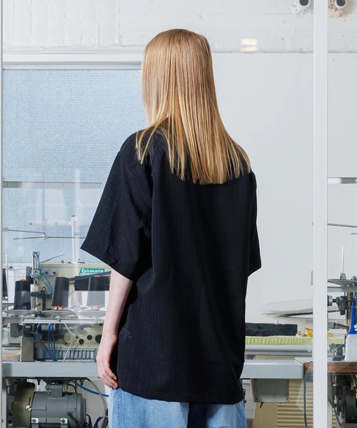 VOAAOV（ヴォアーブ） シャツ MELANGE RANDOM CHECK Short Sleeve