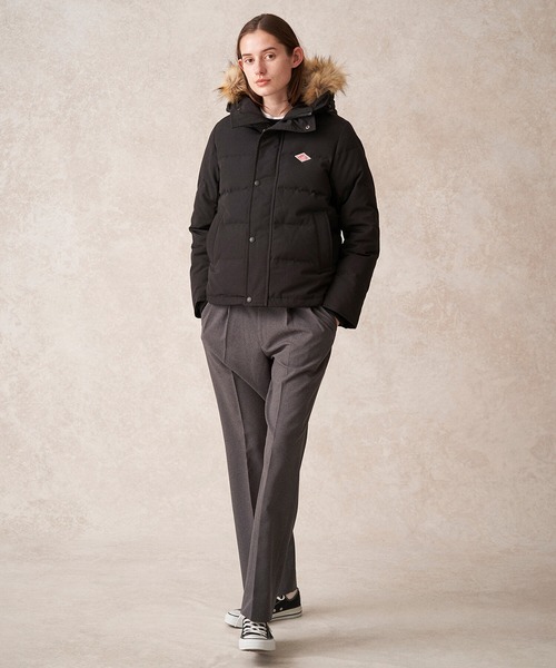 DANTON ダウンジャケット レディース Danton（ダントン） ダウンジャケット MEDIUM ブラック レディース