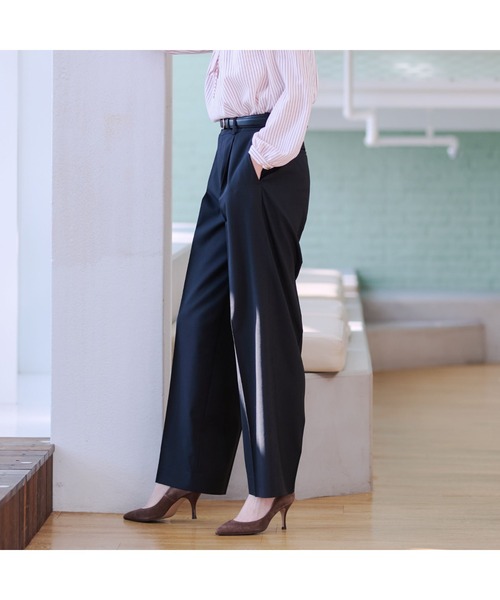 AOYAMA セレモニースーツ スラックス パンツ 「洗える・ストレッチ・防