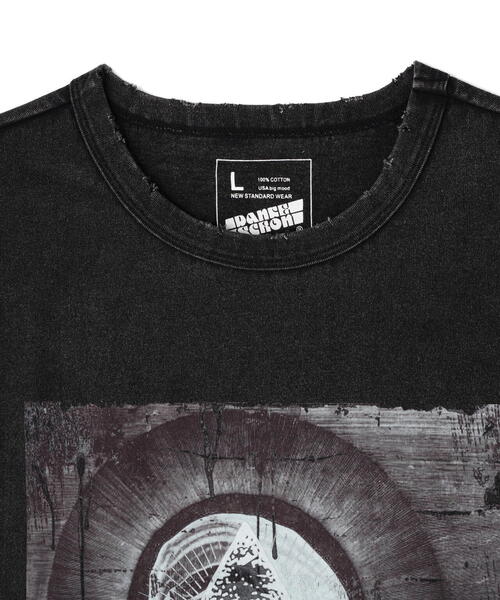 tシャツ DankeSchon/ダンケシェーン/POWDER MILS CIRCLE S/S TEE レディース メンズ DankeSchon/ダンケシェーン/POWDER SS TEE MILS CIRCLE | L.H.P