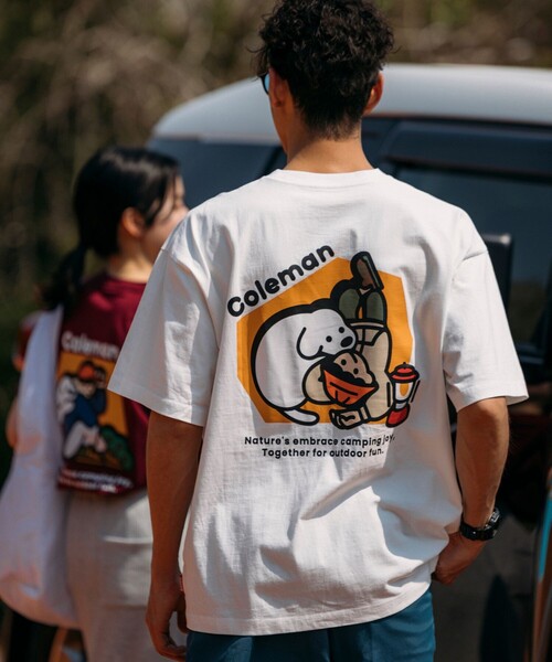 コールマン　タペストリー「レア品」 Coleman（コールマン） tシャツ Coleman×matsui×FREAK'S STORE 別注