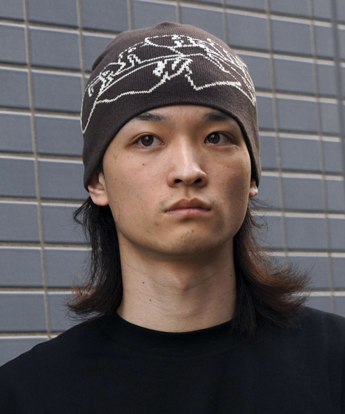 ★ドイツ発*carhartt WIP*新作*Screwed Up Scripter ビーニー/RF Carhartt WIP ニット帽 ニットキャップ /カーハートダブル