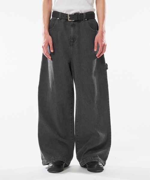 kutir ジーンズ VINTAGE LIKE OVER DYE PAINTER BAGGY DENIM