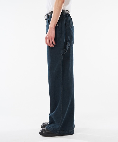 kutir ジーンズ VINTAGE LIKE OVER DYE PAINTER BAGGY DENIM