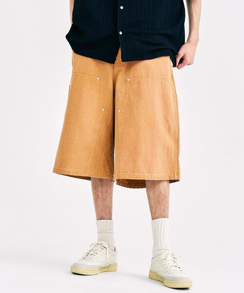 BLESS Ü ダックウォッシュダブルニーショーツ BLESS Ü ダックウォッシュダブルニーショーツ BLESS Ü ダック