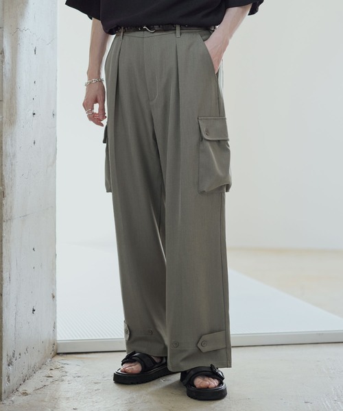 MEIMEIJ カーゴパンツ M4EM00 ストレート メイメイジェイ MEIMEIJ MEIMEIJ カーゴパンツ M4EM00