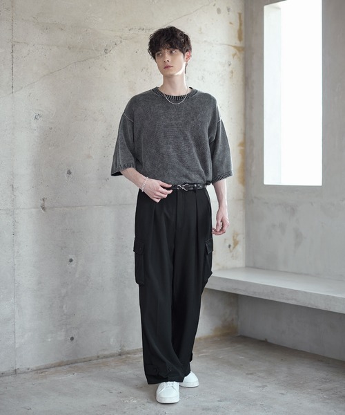 MEIMEIJ カーゴパンツ M4EM00 ストレート メイメイジェイ MEIMEIJ MEIMEIJ カーゴパンツ M4EM00