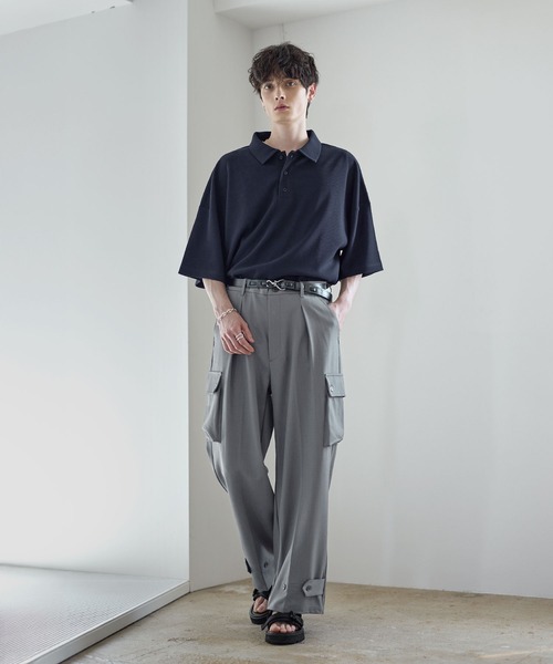 MEIMEIJ カーゴパンツ M4EM00 ストレート メイメイジェイ MEIMEIJ MEIMEIJ カーゴパンツ M4EM00
