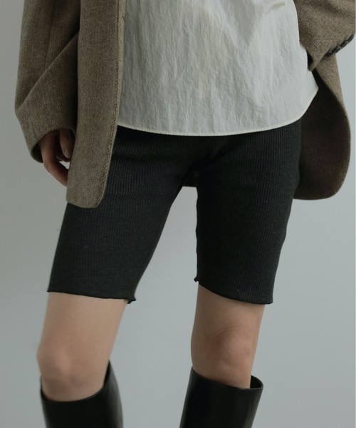 anuke（アンヌーク） ジーンズ デニム デニムパンツ Rib Biker Pants