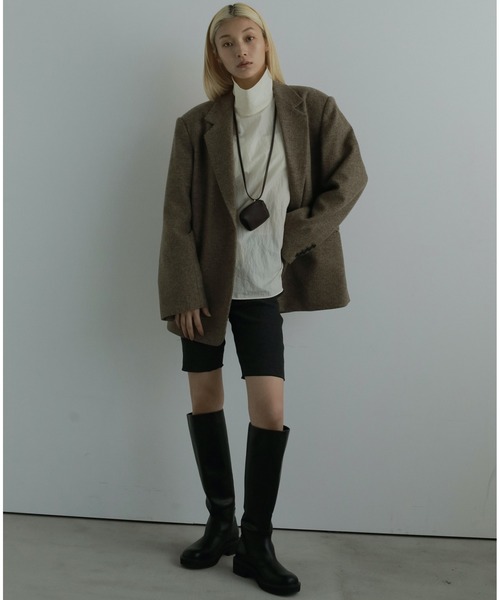 anuke（アンヌーク） ジーンズ デニム デニムパンツ Rib Biker Pants