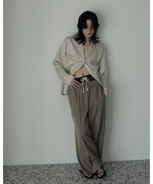 anuke（アンヌーク） ジーンズ デニム デニムパンツ Rib Biker Pants