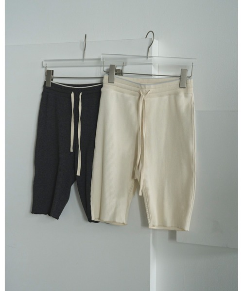 anuke（アンヌーク） ジーンズ デニム デニムパンツ Rib Biker Pants