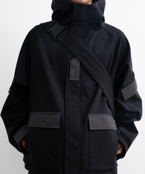 SINSS メンズマウンテンパーカー SINSS 「SINSS」 マウンテンパーカー SMALL ブラック メンズ