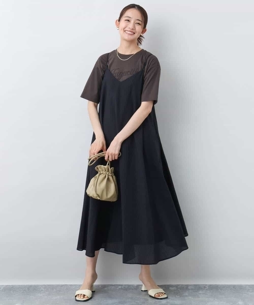 MK MICHEL KLEIN tシャツ リラックスシルエット ロゴTシャツ