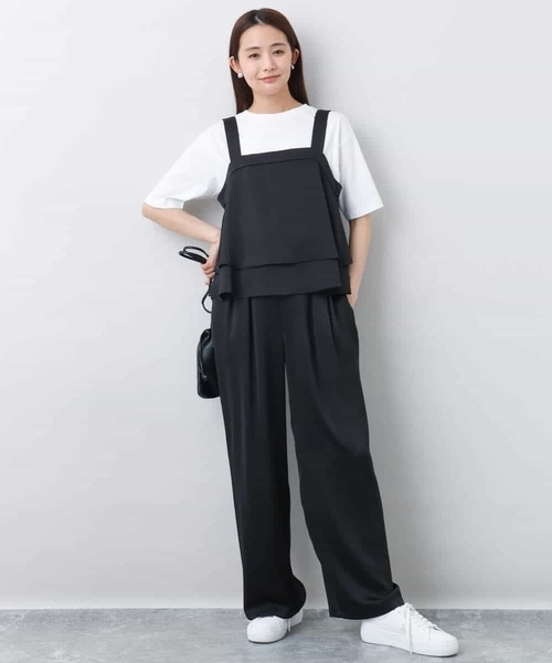 MK MICHEL  / エムケーミッシェルクラン リラックスシルエット ロゴTシャツ/接触冷感/洗える MK MICHEL KLEIN tシャツ リラックスシルエット ロゴTシャツ