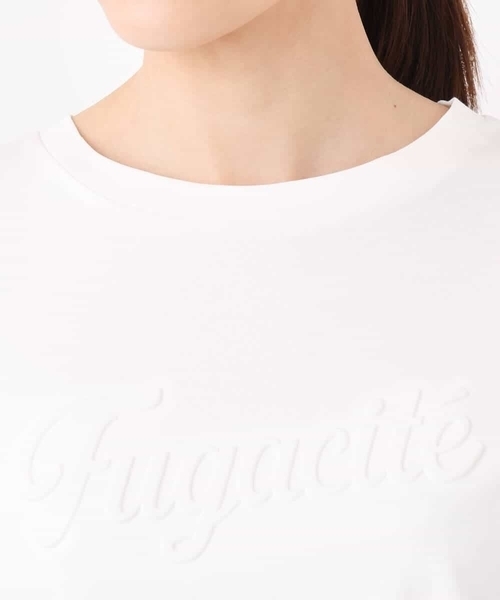 MK MICHEL  / エムケーミッシェルクラン リラックスシルエット ロゴTシャツ/接触冷感/洗える MK MICHEL KLEIN tシャツ リラックスシルエット ロゴTシャツ