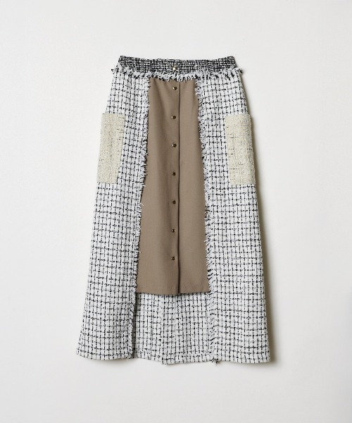 「REDYAZEL」 スカート MEDIUM グレー レディース_画像2