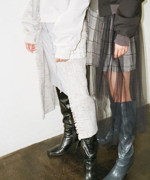 「REDYAZEL」 スカート MEDIUM グレー レディース_画像8