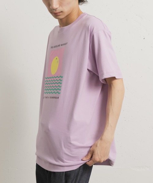THE GOODLAND MARKET tシャツ ザ グッドランド マーケット ORANGE