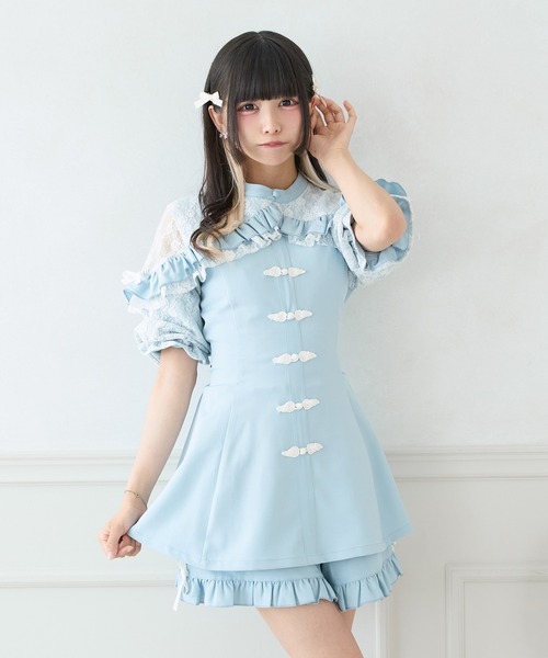 Pal elfy ワンピース チャイナ風コンビネゾン : ZOZOTOWN Yahoo!店