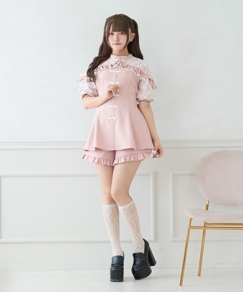 palelfy ワンピース Pal elfy ワンピース チャイナ風コンビネゾン : ZOZOTOWN Yahoo!店