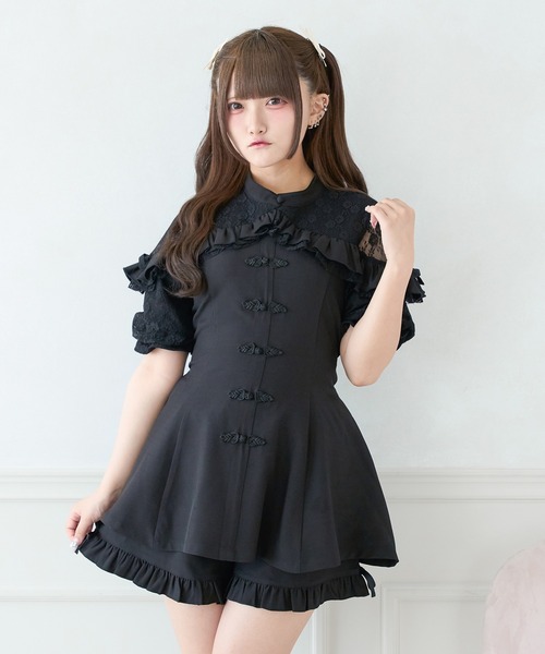 Pal elfy ワンピース チャイナ風コンビネゾン : ZOZOTOWN Yahoo!店