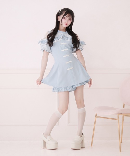 Pal elfy ワンピース チャイナ風コンビネゾン : ZOZOTOWN Yahoo!店