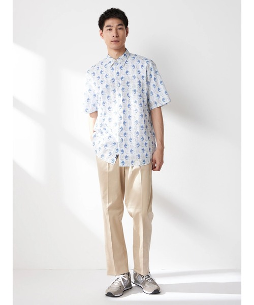 McGREGOR（マックレガー） シャツ 半袖 リゾート柄シャツ（カジキ