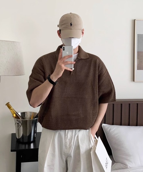 2025 未使用　CADUNE ケーブルポロニット　今期完売品　ポロシャツ セール】U.S. POLO ASSN. × PUBLUX/ユーエスポロアッスン 別注