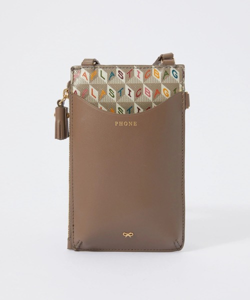 ショルダーバッグ バッグ ANYA HINDMARCH I AM A PLASTIC アニヤハインドマーチ  フォンケース レディースの画像