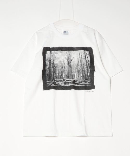 tシャツ MIKIO AZUMAYA “PLATINUM PRINT NATURE #1”/ 東谷幹男 ”プラチナム プリント ネイチャー #1” メンズ レディース | WALLA WALLA SPORT
