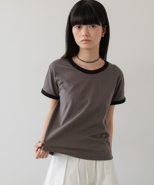 tシャツ 半袖 リンガーTEE レディース : ZOZOTOWN Yahoo!店 - 通販