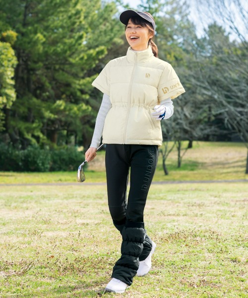UNDOVE コート アウター UNDOVEgolf「三枝こころコラボ」袖取り外し
