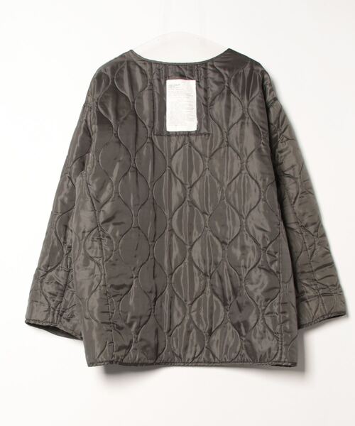 「ROTHCO」 ノーカラーコート L グリーン メンズ_画像2