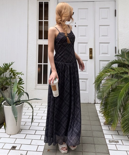 ROYAL PARTY（ロイヤルパーティー） ワンピース チェックチュール