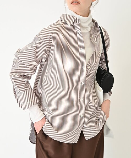 SLOBEIENAシャツ スローブイエナ SLOBE IENA 刺繍レースカラーシャツ レディース