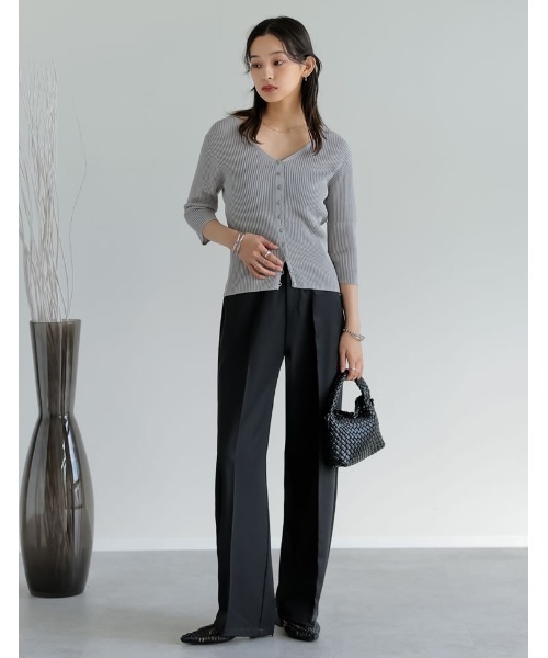 【CIDER】ベルベット ストレート レッグ パンツ ※送関込 ストレッチレギュラーストレートジーンズ(11.5oz)/パンツ