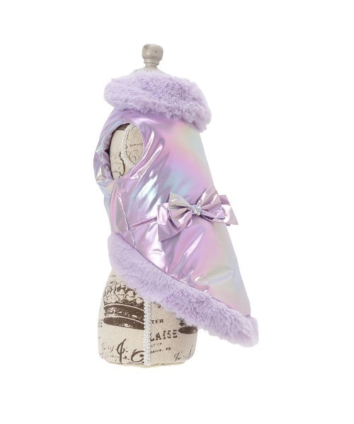ANNA SUI（アナスイ） 犬 服 ANNA SUI/リボン付きリアルダウンベスト
