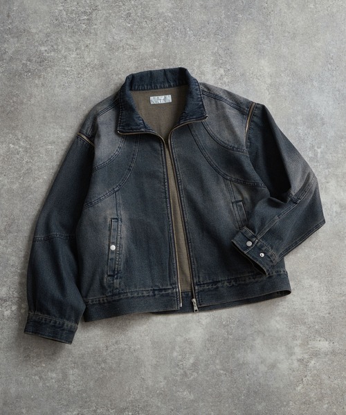 ADRER（アドラー） デニムジャケット S ブラック メンズ : ZOZOTOWN