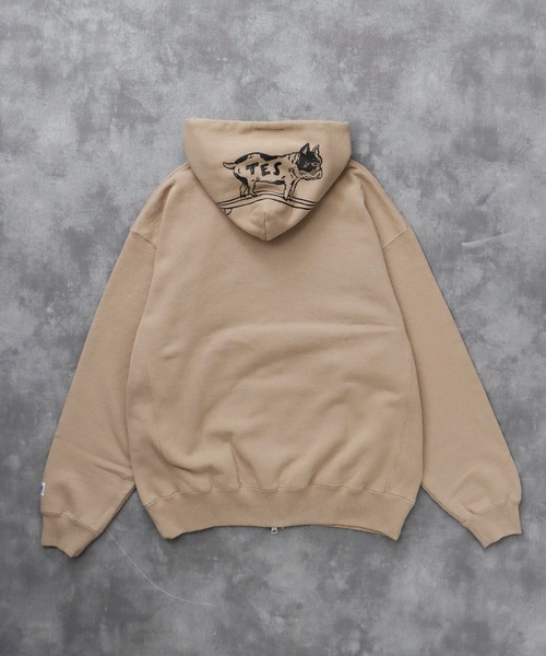 トップス LOCAL CREW ZIP PARKA THE ENDRESS SUMMER The Endless Summer（エンドレスサマー） パーカー TES LOCAL CREW ZIP