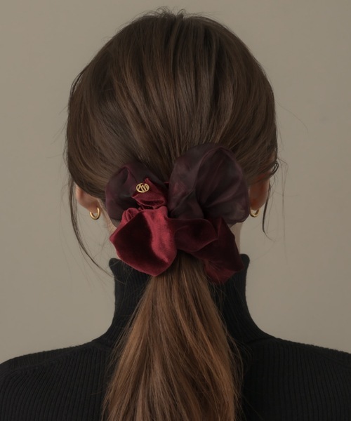 ヘアアクセサリー DAISY VELOUR Chou Chou Elegant Size DL muku シュシュ CHOUCHOU/VELOUR×ORGANDY : ZOZOTOWN Yahoo!店 - 通販