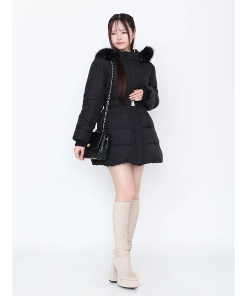 EATME（イートミー） ダウンコート ダウンジャケット フェイクファー