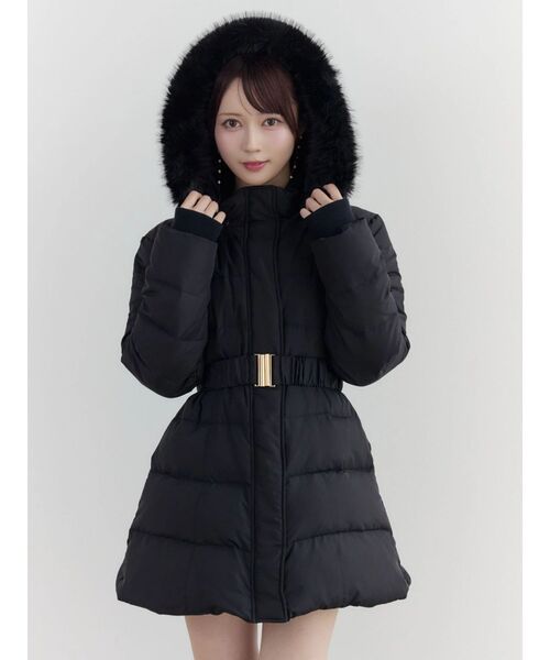 EATME（イートミー） ダウンコート ダウンジャケット フェイクファー