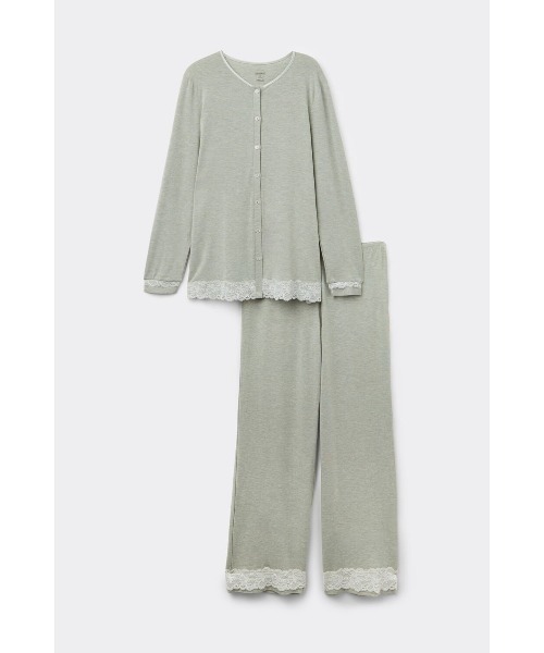 intimissimi レース付き　パジャマ Intimissimi（インティミッシミ） パジャマ ルームウェア レース