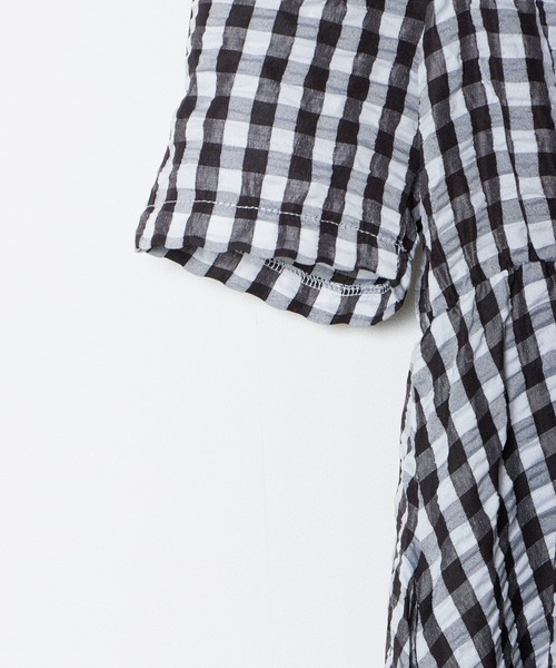 「ROOPTOKYO」 半袖ワンピース FREE ブラック レディース_画像8