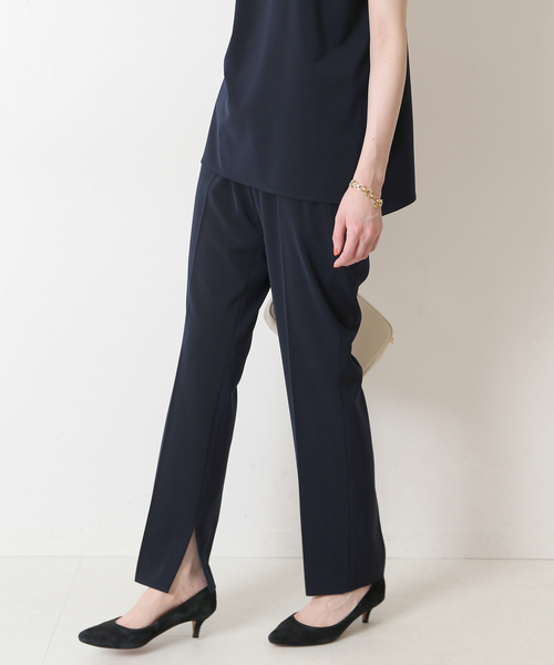 SLOBE IENA パンツスーツ　ネイビー　38 SLOBE IENA パンツスーツ ネイビー 38 SLOBE IENA（スローブイエナ